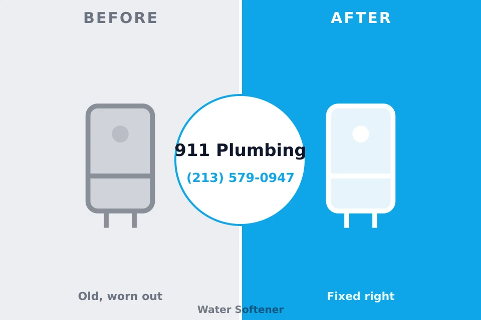Before and after: plumbing repair South Rosemary, NC